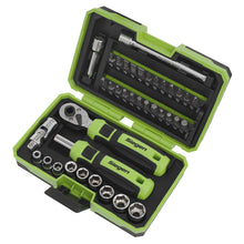 Load image into Gallery viewer, Sealey Socket & Bit Set 38pc 1/4" Drive (Siegen)