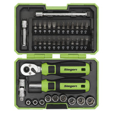 Load image into Gallery viewer, Sealey Socket & Bit Set 38pc 1/4" Drive (Siegen)
