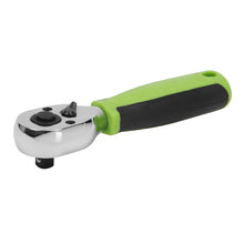 Load image into Gallery viewer, Sealey Ratchet Wrench 1/4" Drive - Stubby - Flip Reverse (Siegen)