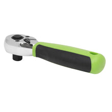 Load image into Gallery viewer, Sealey Ratchet Wrench 3/8" Drive - Stubby, Flip Reverse (Siegen)