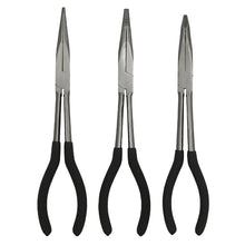 Load image into Gallery viewer, Sealey Needle Nose Pliers Set 3pc 275mm (Siegen)