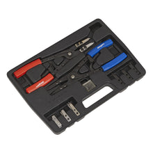 Load image into Gallery viewer, Sealey Circlip Pliers Set Internal/External 265mm (Siegen)
