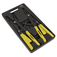 Load image into Gallery viewer, Sealey Circlip Pliers Set Internal/External 400mm (Siegen)