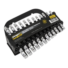 Load image into Gallery viewer, Sealey Stubby Ratchet Combination Spanner Set 12pc - Metric (Siegen)