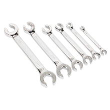 Load image into Gallery viewer, Sealey Flare Nut Spanner Set 6pc Metric (Siegen)