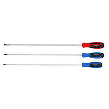 Load image into Gallery viewer, Sealey Screwdriver Set 3pc Extra-Long (Siegen)