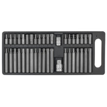 Load image into Gallery viewer, Sealey TRX-Star*/Hex/Spline Bit Set 40pc 3/8" & 1/2" Drive (Siegen)