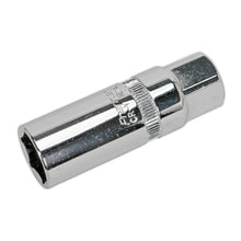 Load image into Gallery viewer, Sealey Spark Plug Socket 16mm 1/2" Drive (Premier)