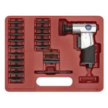 Load image into Gallery viewer, Sealey Air Mini Sander Kit 50mm (2") 35pc