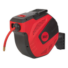 Load image into Gallery viewer, Sealey Air Hose Reel Auto-Rewind Control 30M - 10mm ID - Rubber Hose