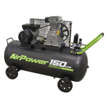 Load image into Gallery viewer, Sealey Air Compressor 150L Belt Drive 3hp