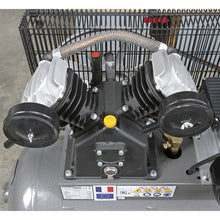 Load image into Gallery viewer, Sealey Air Compressor 200L Belt Drive 3hp, Front Control Panel