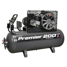 Load image into Gallery viewer, Sealey Air Compressor 200L Belt Drive 5.5hp 3ph