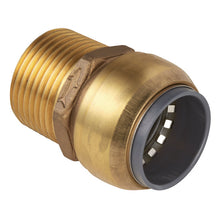 Load image into Gallery viewer, Sealey SharkBite Straight Adaptor 28mm x 1"BSPT Brass