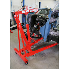 Load image into Gallery viewer, Sealey Folding Crane 1 Tonne 'KD' Type