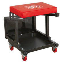 Load image into Gallery viewer, Sealey Mechanic's Utility Seat & Step Stool