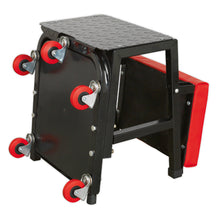 Load image into Gallery viewer, Sealey Mechanic's Utility Seat & Step Stool
