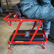 Load image into Gallery viewer, Sealey Creeper/Seat Steel, 7 Wheels & Adjustable Head Rest