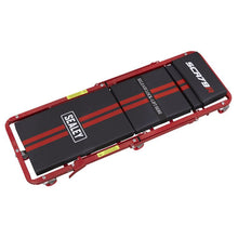 Load image into Gallery viewer, Sealey Creeper/Seat Steel, 7 Wheels & Adjustable Head Rest