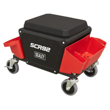 Load image into Gallery viewer, Sealey Mechanic's Detailing Utility Seat (SCR92)