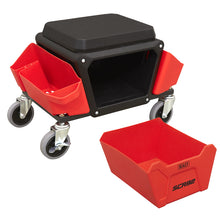 Load image into Gallery viewer, Sealey Mechanic's Detailing Utility Seat (SCR92)
