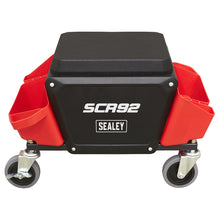 Load image into Gallery viewer, Sealey Mechanic's Detailing Utility Seat (SCR92)