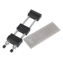 Load image into Gallery viewer, Sealey Combination Diamond Sharpening Whetstone, Adjustable Stone Holder