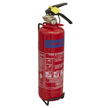 Load image into Gallery viewer, Sealey Fire Extinguisher 1kg Dry Powder