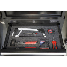 Load image into Gallery viewer, Sealey Easy Peel Shadow Foam Black/Black 1200 x 550 x 50mm