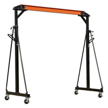 Load image into Gallery viewer, Sealey Portable Lifting Gantry Crane Adjustable 1 Tonne & Hoist Combo