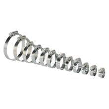 Load image into Gallery viewer, Sealey Hose Clip Assortment 85pc 8-57mm Zinc Plated
