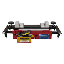 Load image into Gallery viewer, Sealey Air Jacking Beam 2 Tonne, Arm Extenders & Flat Roller Supports
