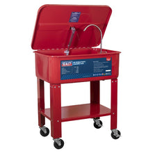 Load image into Gallery viewer, Sealey Mobile Parts Cleaning Tank 50L
