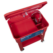 Load image into Gallery viewer, Sealey Mobile Parts Cleaning Tank 50L