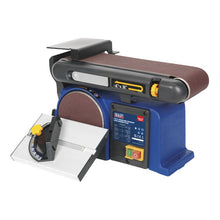 Load image into Gallery viewer, Sealey Belt/Disc Sander 915 x 100mm/150mm 370W/230V