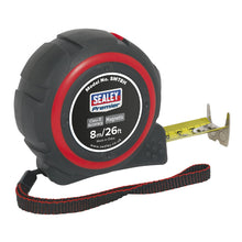 Load image into Gallery viewer, Sealey Heavy-Duty Tape Measure 8M (26ft) (Premier)