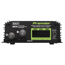 Load image into Gallery viewer, Sealey Battery Support Unit Charger & Maintainer 30A