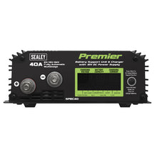 Load image into Gallery viewer, Sealey Battery Support Unit Charger & Maintainer 40A