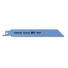 Load image into Gallery viewer, Sealey Reciprocating Saw Blade Metal 150mm (6") 18tpi - Pack of 5 (SRBR622EF)