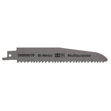 Load image into Gallery viewer, Sealey Reciprocating Saw Blade Multipurpose 150mm (6") 5-8tpi - Pack of 5