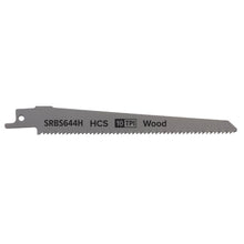 Load image into Gallery viewer, Sealey Reciprocating Saw Blade Clean Wood 150mm (6") 10tpi - Pack of 5