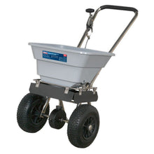 Load image into Gallery viewer, Sealey Stainless Steel Broadcast Salt Spreader 37kg Walk Behind