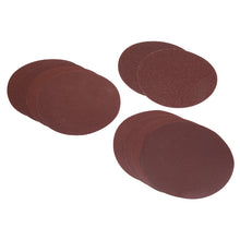 Load image into Gallery viewer, Sealey Hook-and-Loop Sanding Disc Set 150mm