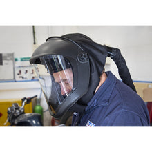 Load image into Gallery viewer, Sealey Face Shield, Powered Air Purifying Respirator (PAPR)
