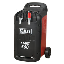 Load image into Gallery viewer, Sealey Starter/Charger 560/95A 12/24V 230V