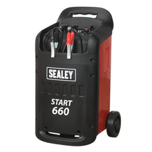Load image into Gallery viewer, Sealey Starter/Charger 660/100A 12/24V 230V