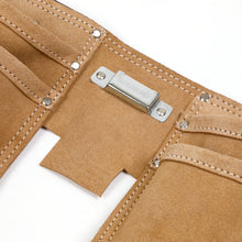 Load image into Gallery viewer, Sealey Double Pouch Leather Tool Belt