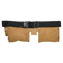 Load image into Gallery viewer, Sealey Double Pouch Leather Tool Belt