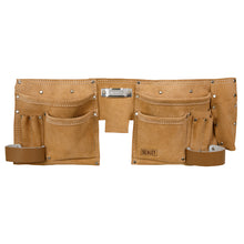 Load image into Gallery viewer, Sealey Double Pouch Leather Tool Belt