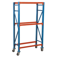 Load image into Gallery viewer, Sealey 2-Level Mobile Tyre Rack 200kg Capacity Per Level